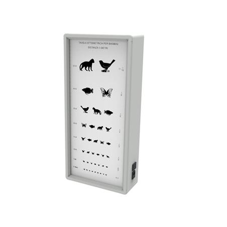 Optotipo luminoso - Animales - 3 m