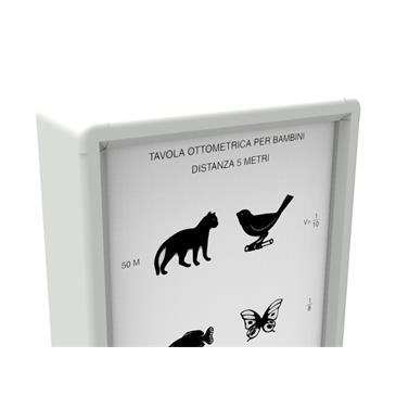 Optotipo luminoso - Animales - 3 m