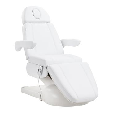 Sillon cosmetico con 3 motores, color blanco