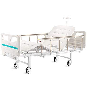 Cama hospitalaria articulada manual en 3 secciones