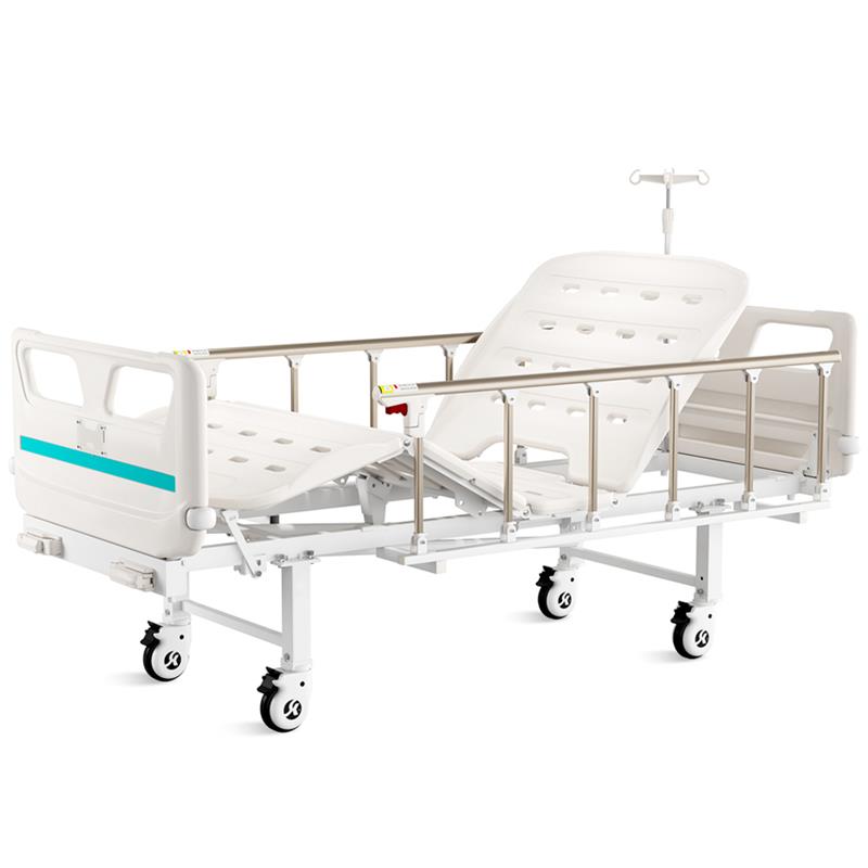 Cama hospitalaria articulada manual en 3 secciones