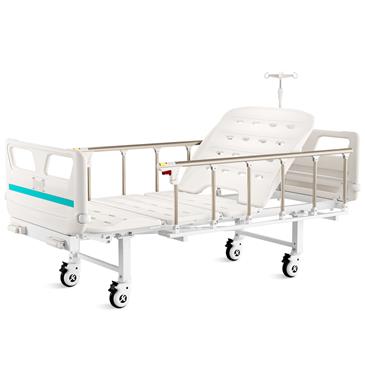 Cama hospitalaria articulada manual en 3 secciones