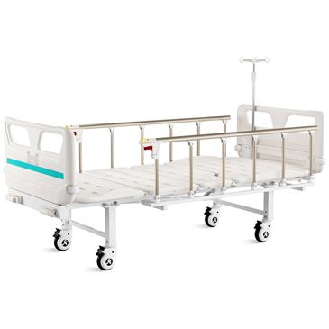 Cama hospitalaria articulada manual en 3 secciones