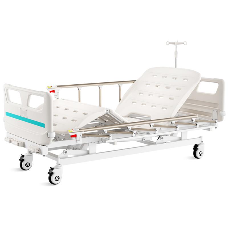 Cama hospitalaria articulada manual en 4 secciones