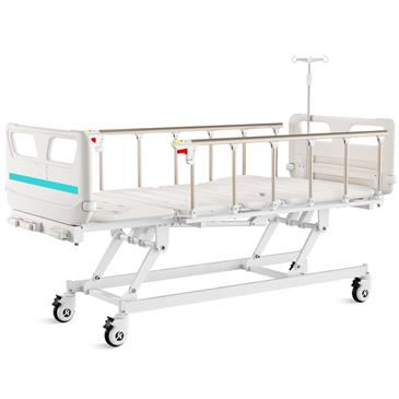 Cama hospitalaria articulada manual en 4 secciones