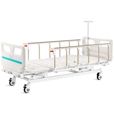 Cama hospitalaria articulada manual en 4 secciones