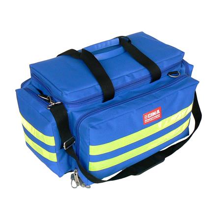 Bolsa de emergencia mediana. Color azul