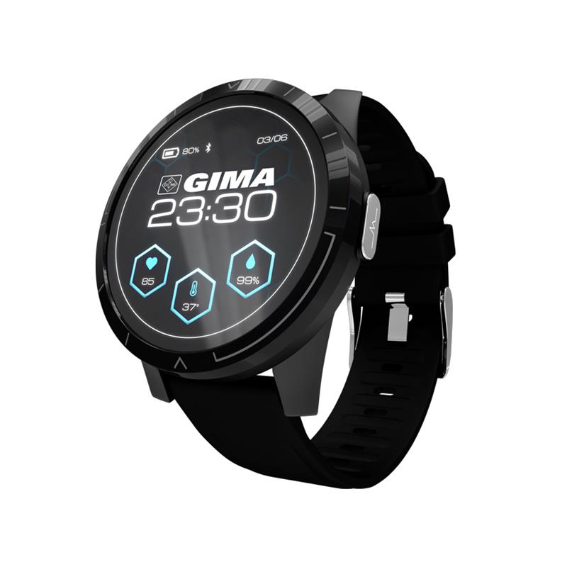 Reloj inteligente con esfera redonda