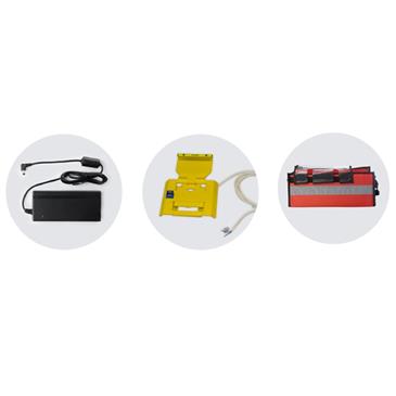 Aspirador de secreciones para ambulancia con baterías recargables