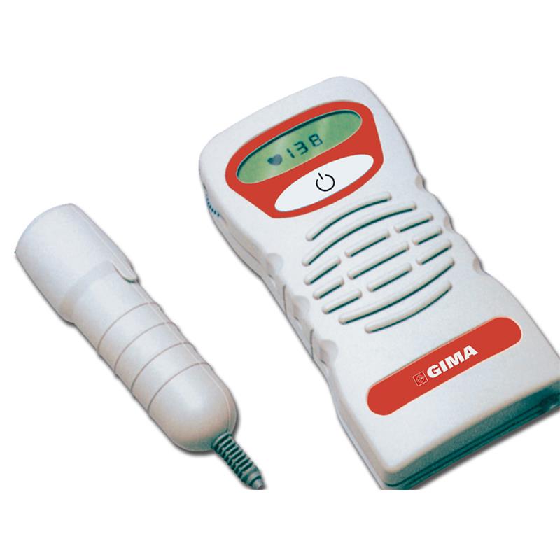Doppler portátil fetal con pantalla LCD y sonda fija de 2 Mhz