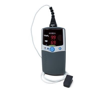Pulsioxímetro de mano Nonin N-2500A con alarmas