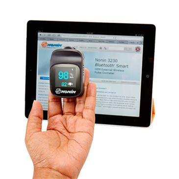 Pulsioximetro de dedo nonin connect elite bluetooh