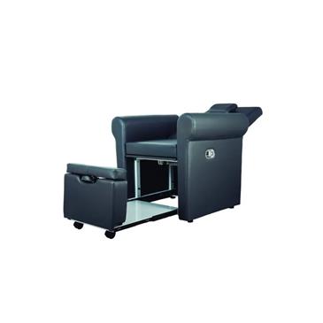 Sillon de pedicura con reposapies regulable