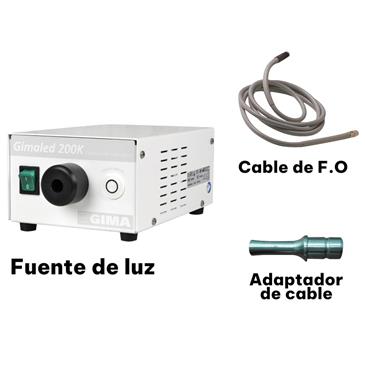 Fuente de luz fria led