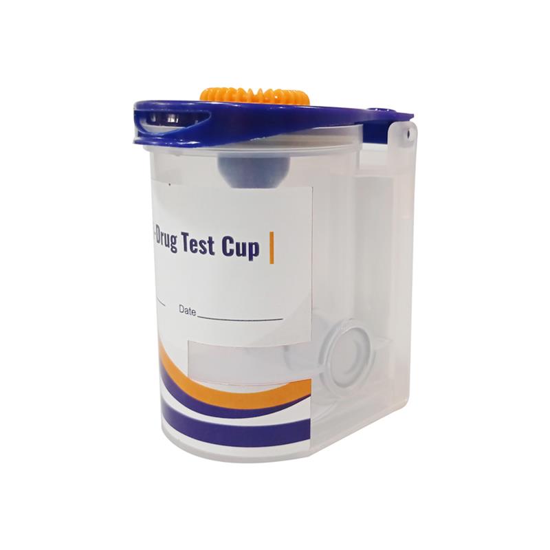 Vaso de orina para análisis de 7 drogas. Caja 25 pruebas.