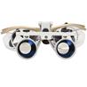 Gafas lupa binoculares con montura ultraligera. 3,5x - 420 mm