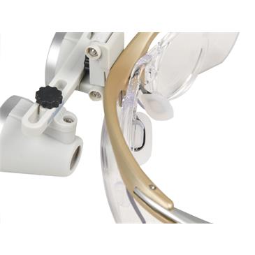 Gafas lupa binoculares con montura ultraligera. 3,5x - 420 mm