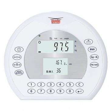 Bascula digital con tallimetro Clase III