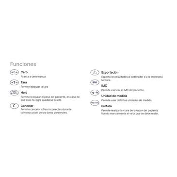 Bascula digital con tallimetro Clase III