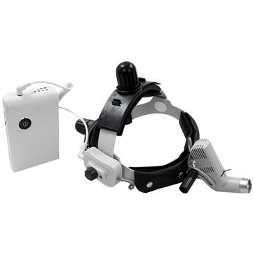 Lámpara frontal con luz LED