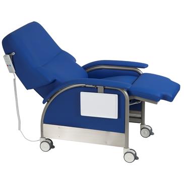 Sillón para tratamientos eléctrico con apoyabrazos fijos