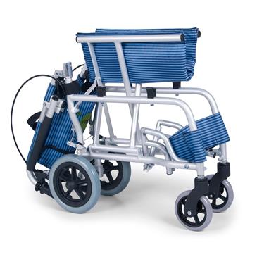 Silla en aluminio pintado plegable