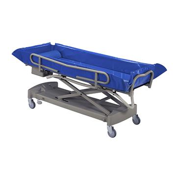 Carro de lavado hidráulico para pacientes hasta 155 kg