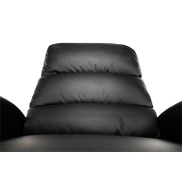 Sillon reclinable manual pared CERO. Color negro
