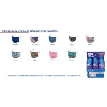 Expositor de mascarillas