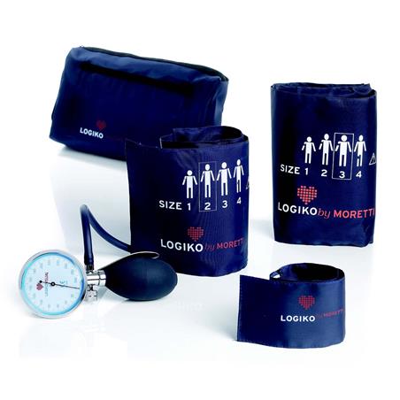 Esfignomanometro aneroide con 3 brazaletes