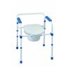 Silla wc plegable 3 en 1