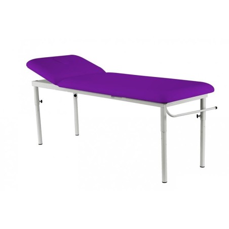 CAMILLA FIJA DE DOS CUERPOS CON PATAS DESMONTABLES Y REGULABLES EN ALTURA