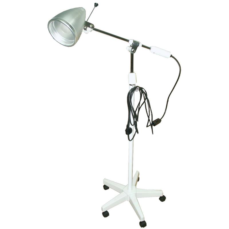 Lámpara articulada con pie rodable
