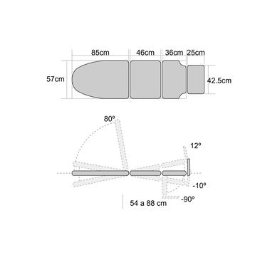Sillon para hemodialis y quimioterapia.
