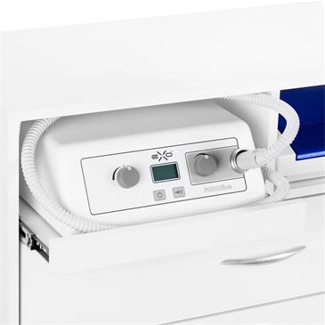 Equipo para podología con lámpara de aumento y esterilizador UV