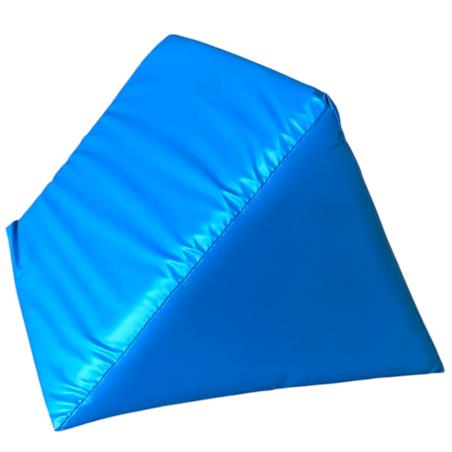 Cuña postural de 45x38x38 cm. Color azul