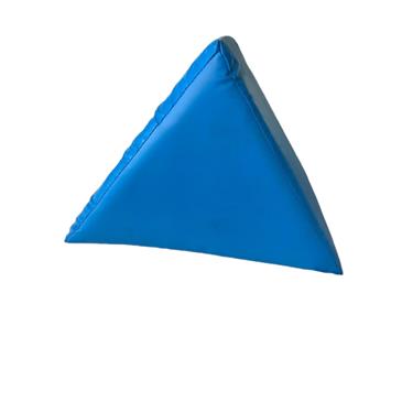 Cuña postural de 45x38x38 cm. Color azul