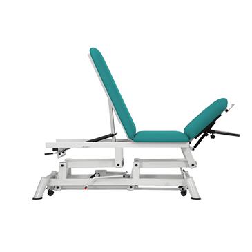 Camilla hidráulica para osteopatía de 5 secciones. Manzana