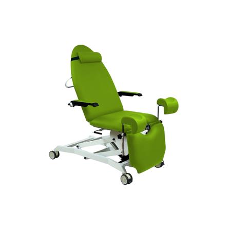 Sillón de reconocimiento ginecológico eléctrico. Báltico