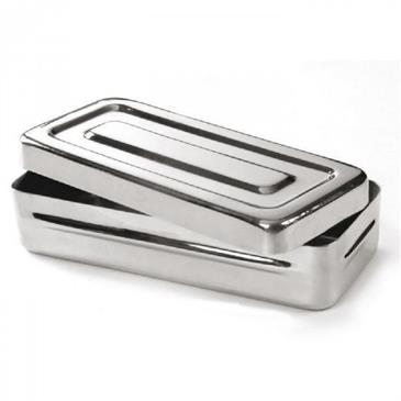 CONTENEDOR TAPA AC/INOX 18/10 320X150X(H)60
