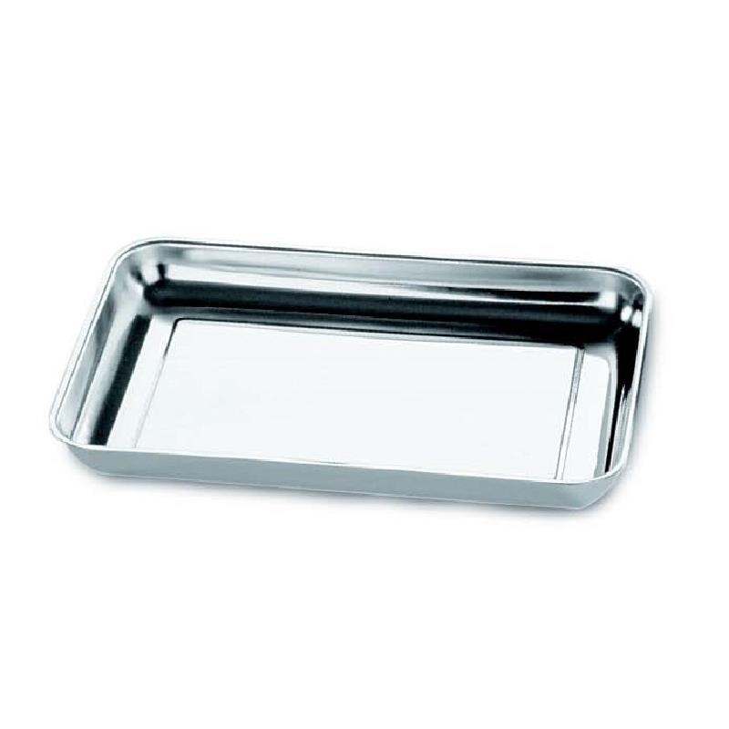 BATEA AC/INOX.18/10 IMPRESA SIN SOLDADURAS. 220X170X(H) 50MM