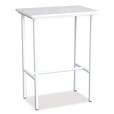 MESA BLANCA PARA PESA BEBES.