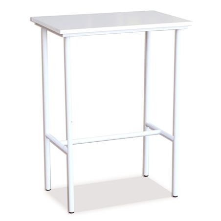 MESA BLANCA PARA PESA BEBES.