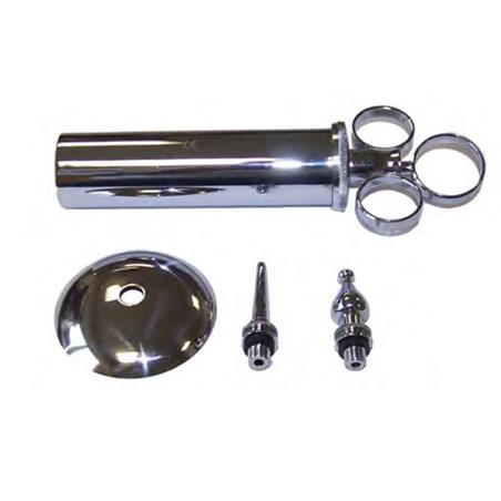 JERINGA PARA OIDOS AC/INOX. CON DOS CÁNULAS 75ML