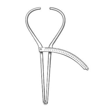 Cefalómetro de Bertillon. Longitud de 32 cm