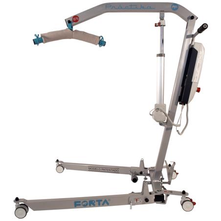 Grúa elevación plegable Practika con arnés talla S