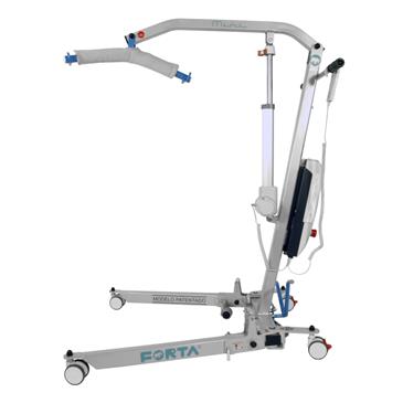 Grúa elevación plegable MINI con arnés talla S