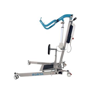 Grúa bipedestación plegable con arnés talla M