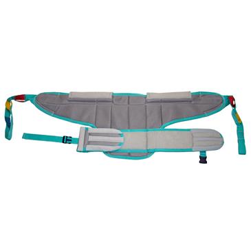 Grúa bipedestación plegable con arnés talla M