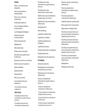 Electroestimulador Mio-care Fitness I-Tech Medical